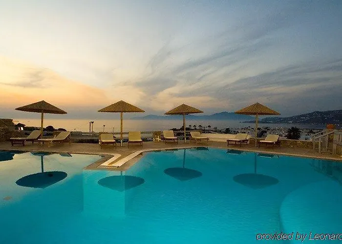 酒店 里欧马里斯酒店 Mykonos Town